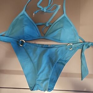 Victoria's Secret Teal Women's Bikini Set